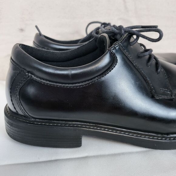 Nunn Bush Leather Oxford Dress Shoe Comfort Gel Men 8.5 M Lace Up Black - Picture 9 of 13